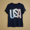 Navy USA T-Shirt